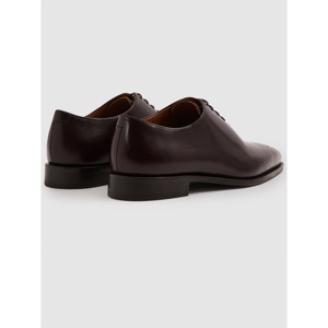 REISS MEAD Brogue Leather Brogue Detail Lace Up Shoes